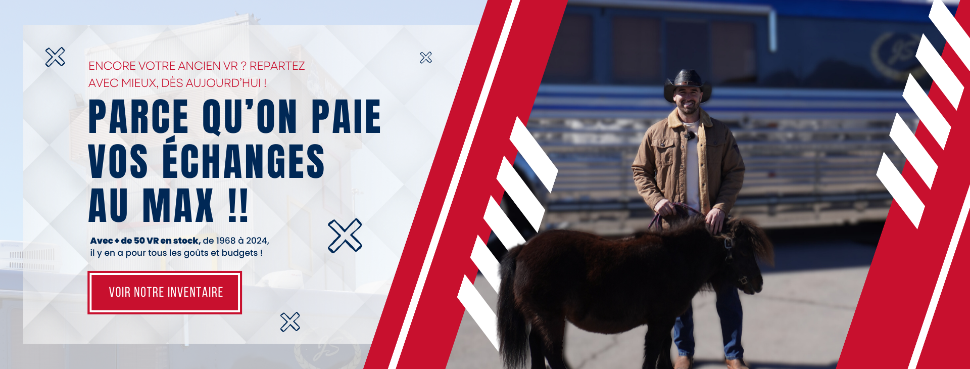 ON PAIE VOS ÉCHANGES AU MAX !!